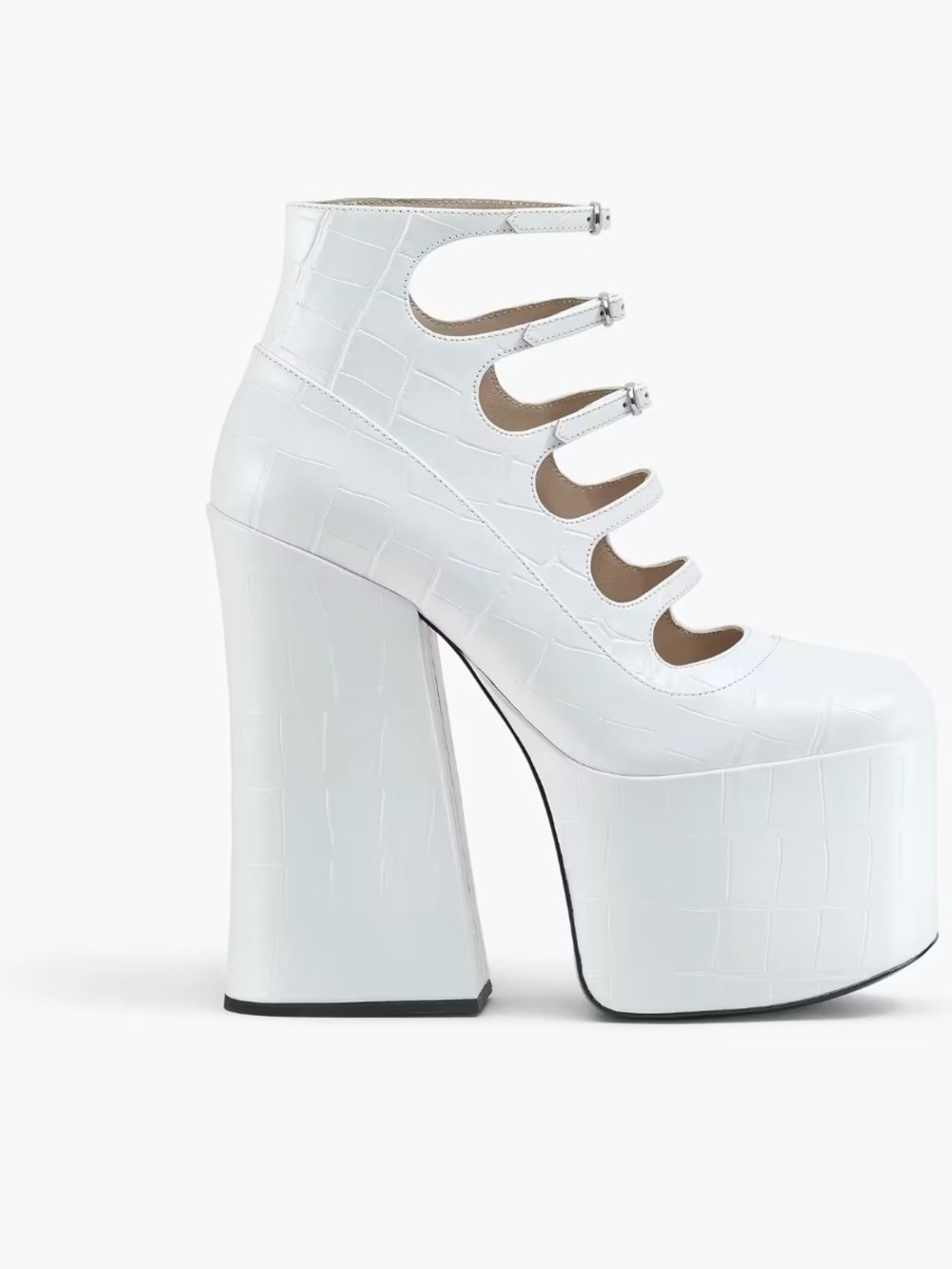 Croc Embossed Kiki Ankle Boot